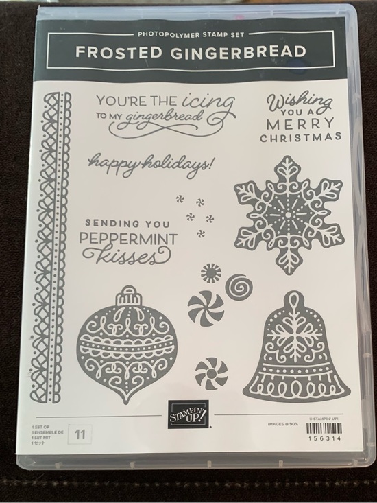 Stampin' Up! Other - Stampin' Up! Frosted Gingerbread Photopolymer Stamp Set